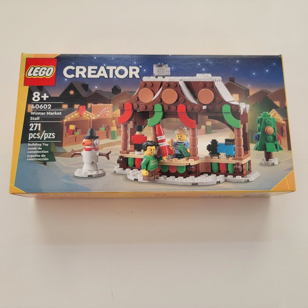 Lego 40602 Winter Market Stall, brand new